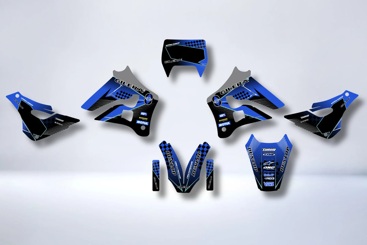 Graphics kit GILERA GSM - BLUE