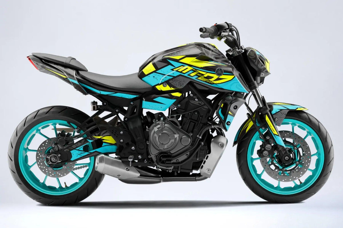 Kit Déco Yamaha MT 125 / MT 03 / MT 07 / MT 09 / MT 10 Semi-Personnalisé - VOLTURA