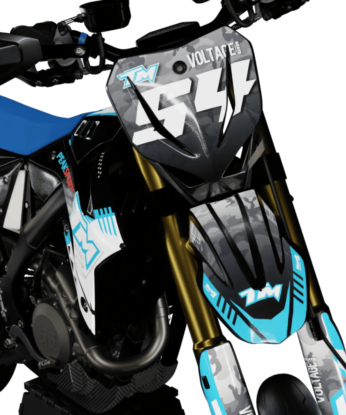 Flux - Kit decorativo TM Racing SMX450 2015-2021