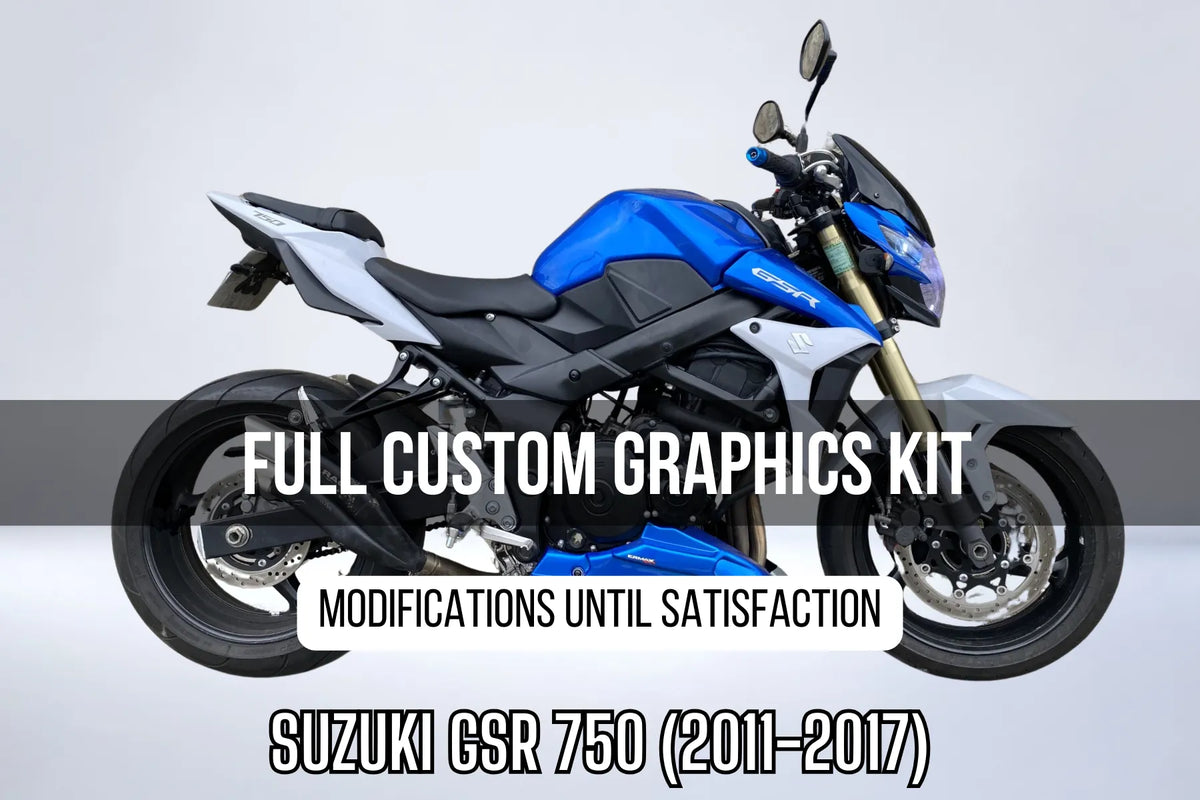 Kit Déco SUZUKI GSR 750 (2011-2017) 100% personalizzato
