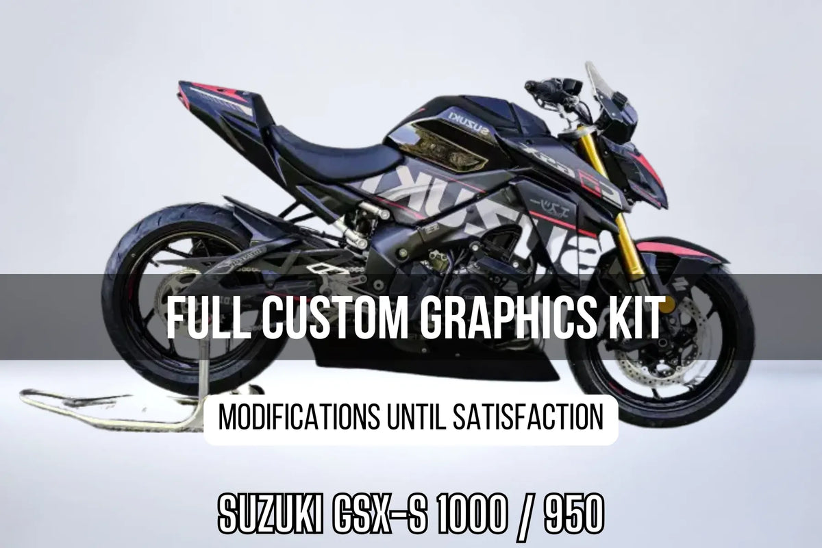 Kit Déco SUZUKI GSX S 1000 / 950 100% personnalisé