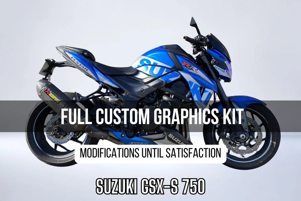 Kit Déco SUZUKI GSX S 750 100% personalizzato