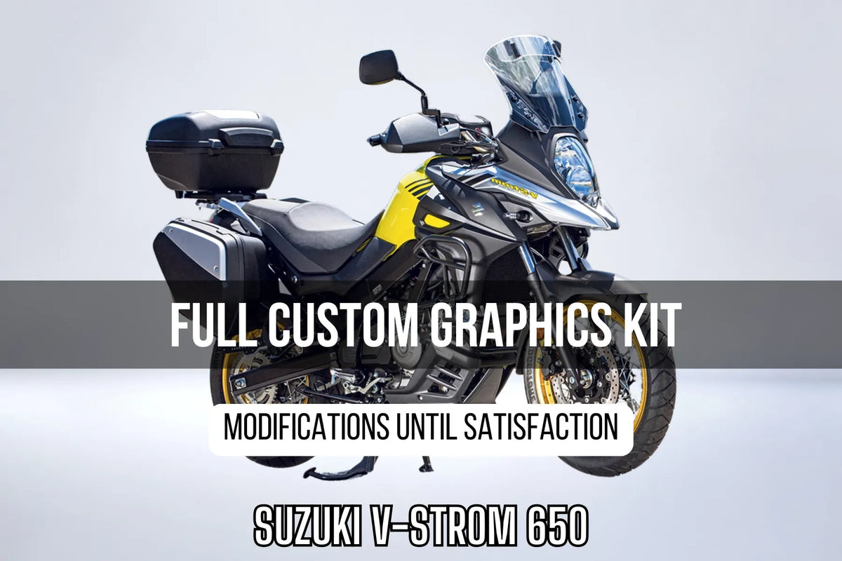 SUZUKI V-STROM 650 100% custom Decal Kit