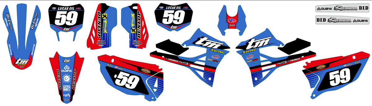 graphics kit TM Racing 2022-2025 - ZELTIS