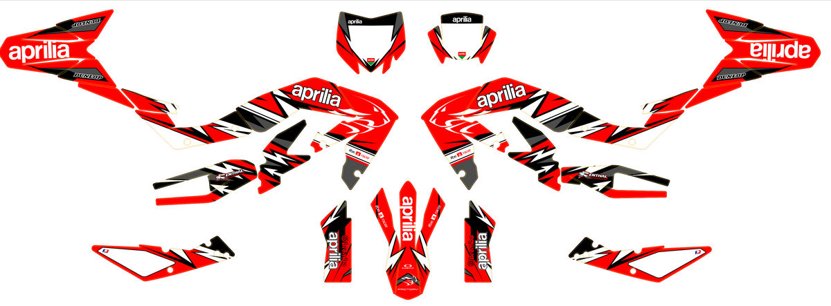 Kit déco Aprilia SXV RXV 450-550 - FACTORY
