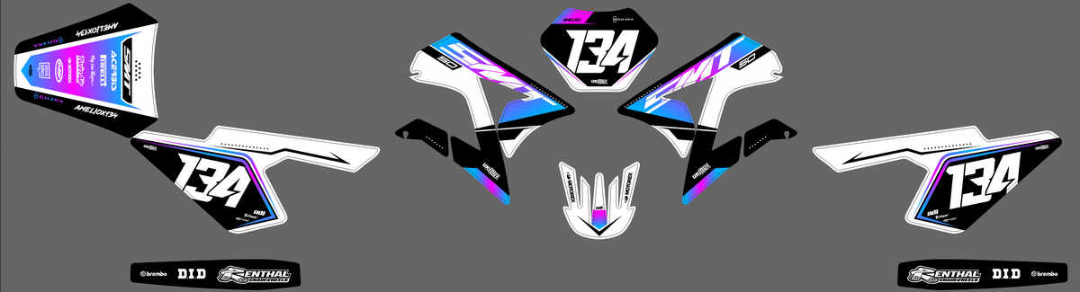 kit grafiche GILERA SMT / RCR AVANT 2011 - REVOR
