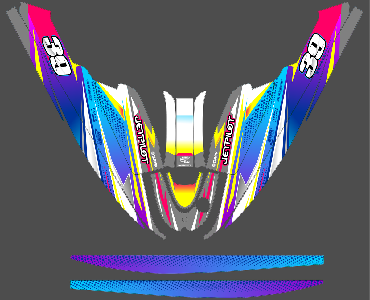 Dekor-Kit MYTHRAE - Yamaha SUPERJET 2008-2020