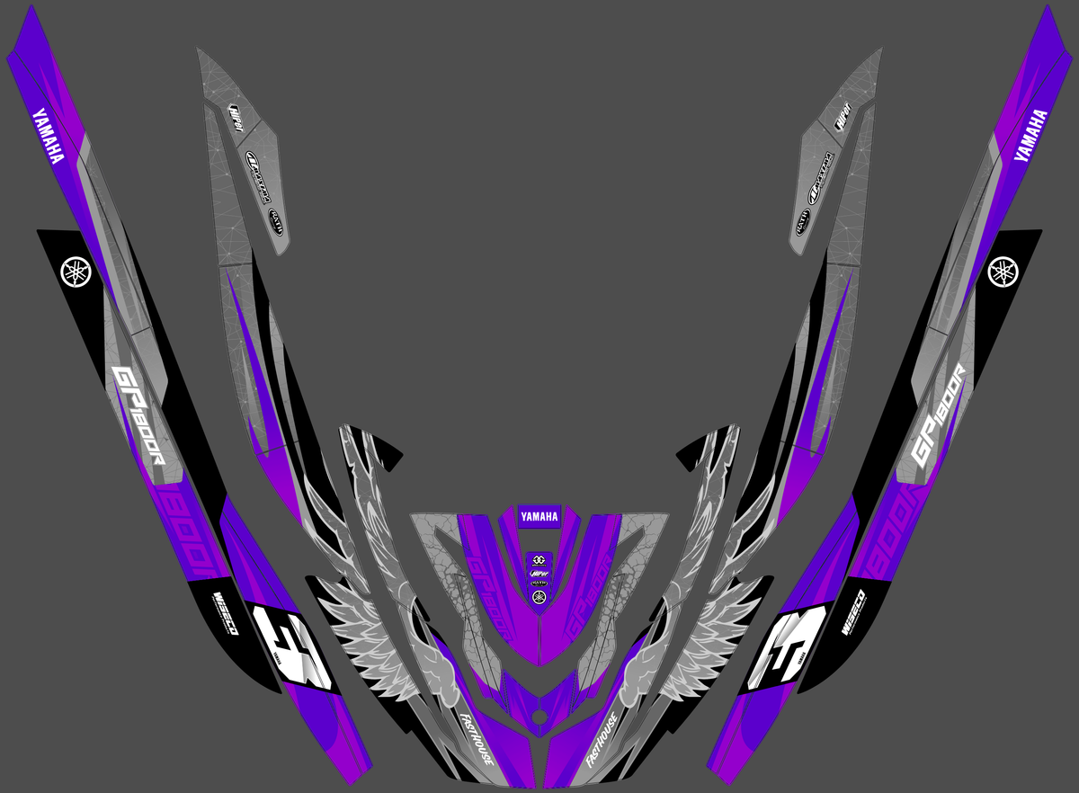 kit gráfico THÆRON – Yamaha GP 1800 SVHO Waverunner 2016-2020