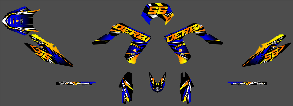 Kit Deco DERBI DRD PRO - ECLYRA
