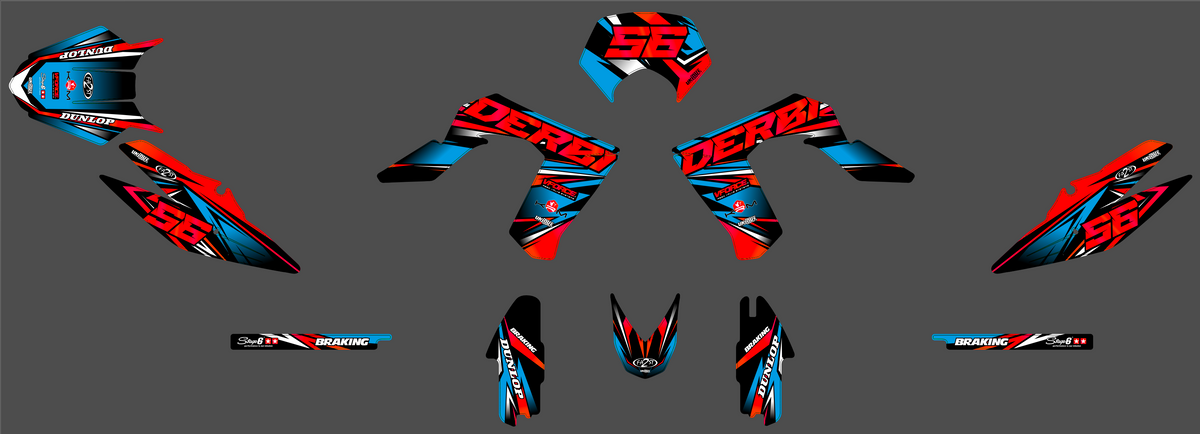 Kit Deco DERBI DRD PRO - ECLYRA