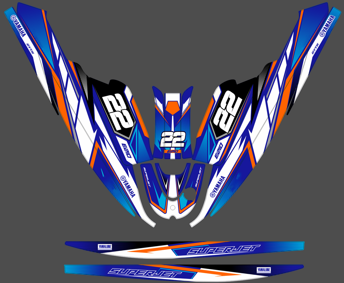 Kit Déco ZEKRAÏA - Yamaha SUPERJET 2008-2020