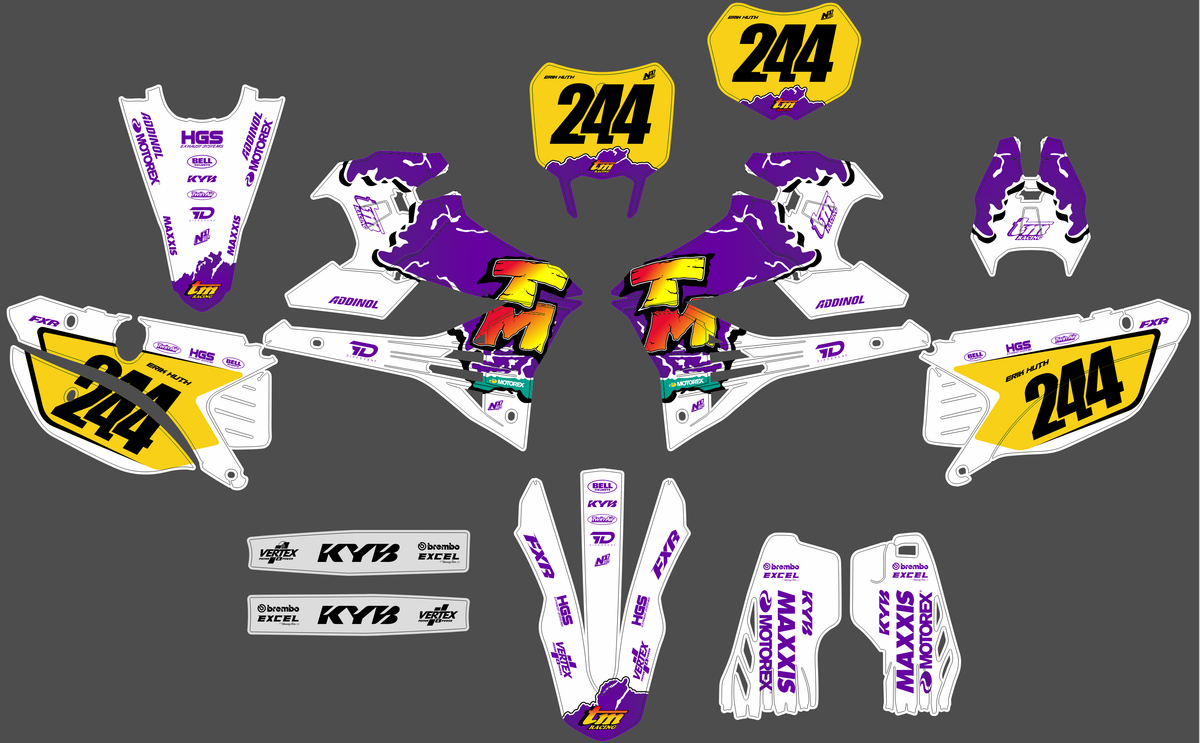 Dekor-Kit TM Racing 2022-2025 - ONYROS