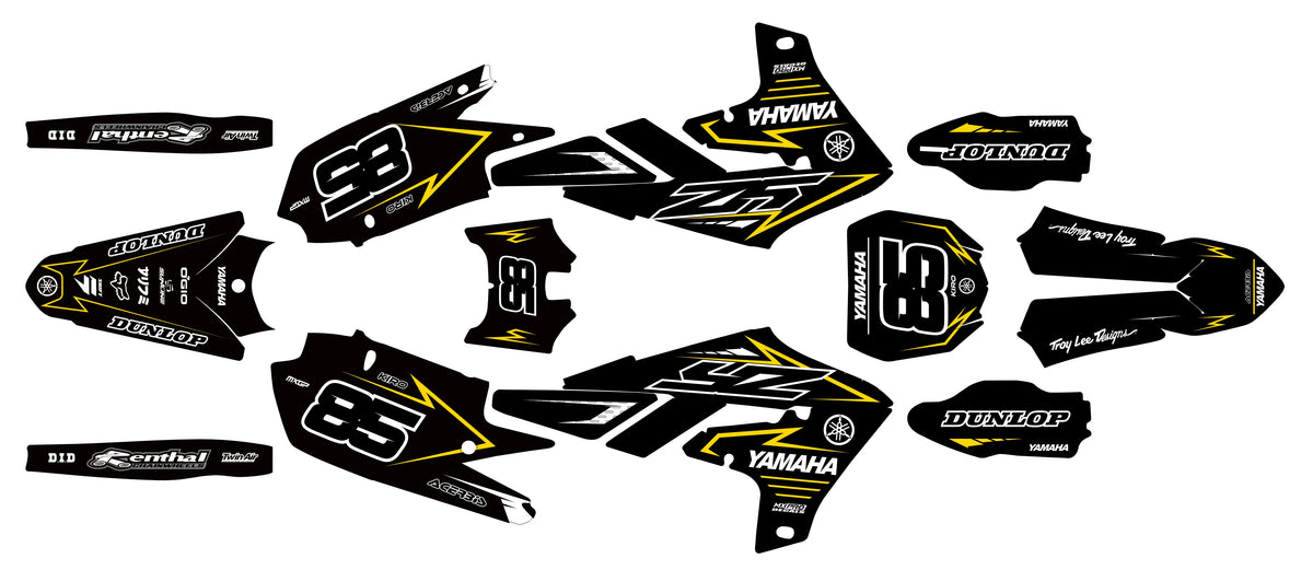 kit gráfico Yamaha YZF 250 ( 2019-2021 ) / 450 ( 2018-2022 ) - VYNOR