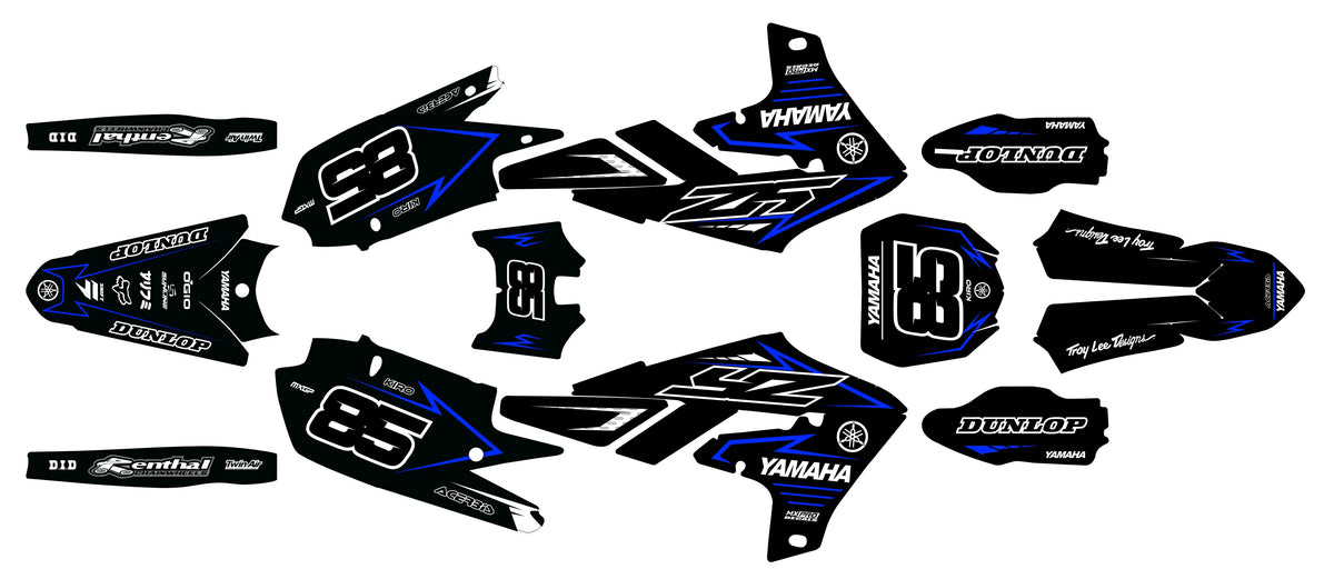 kit gráfico Yamaha YZF 250 ( 2019-2021 ) / 450 ( 2018-2022 ) - VYNOR