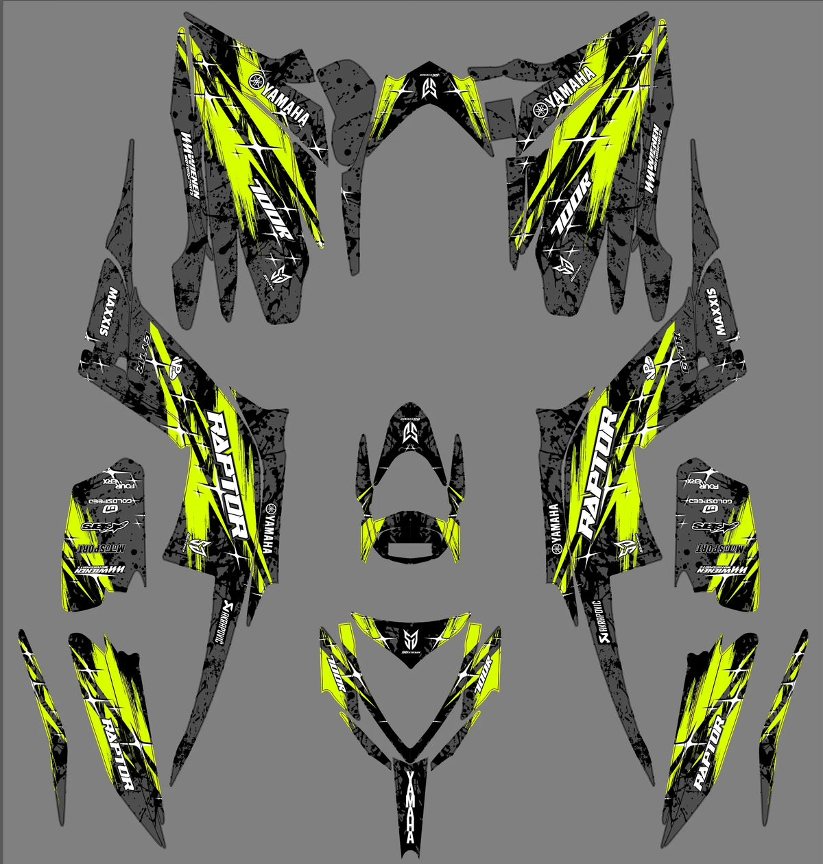 graphics kit Yamaha 700 Raptor 2013-2025 - IGNYX