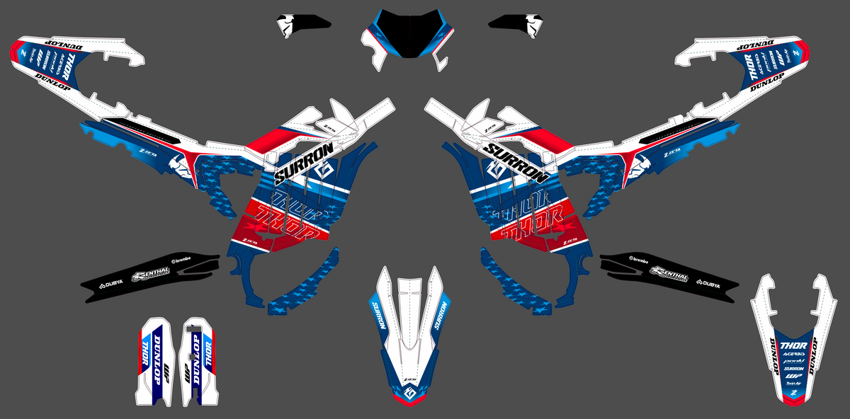 graphics kit Surron ULTRA Bee - STRYKA