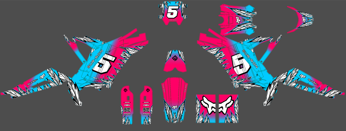 graphics kit Surron LIGHT Bee - LYNOX