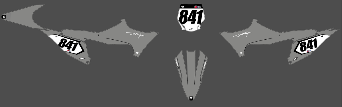 kit grafiche STARK FUTURE VARG - GREY