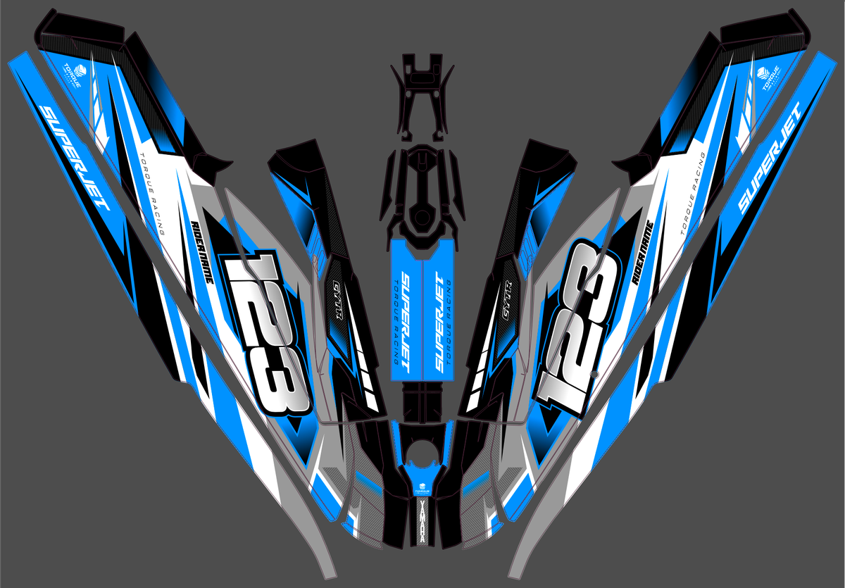 Graphics kit DRAVENOR - Yamaha SUPERJET 2021-2025