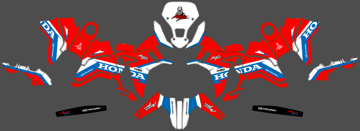HONDA AFRICA TWIN CRF 1000L 2015-2019 graphics kit - AURION