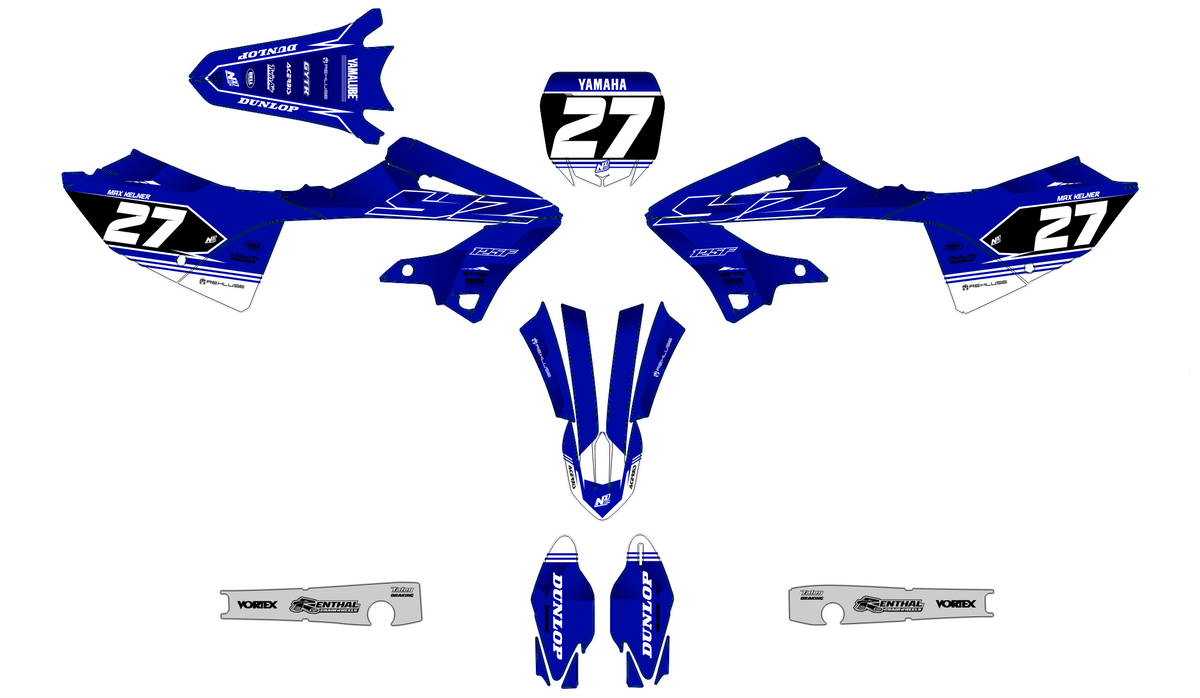 Kit Déco REPLICA – Yamaha YZ 125-250 2022-2025