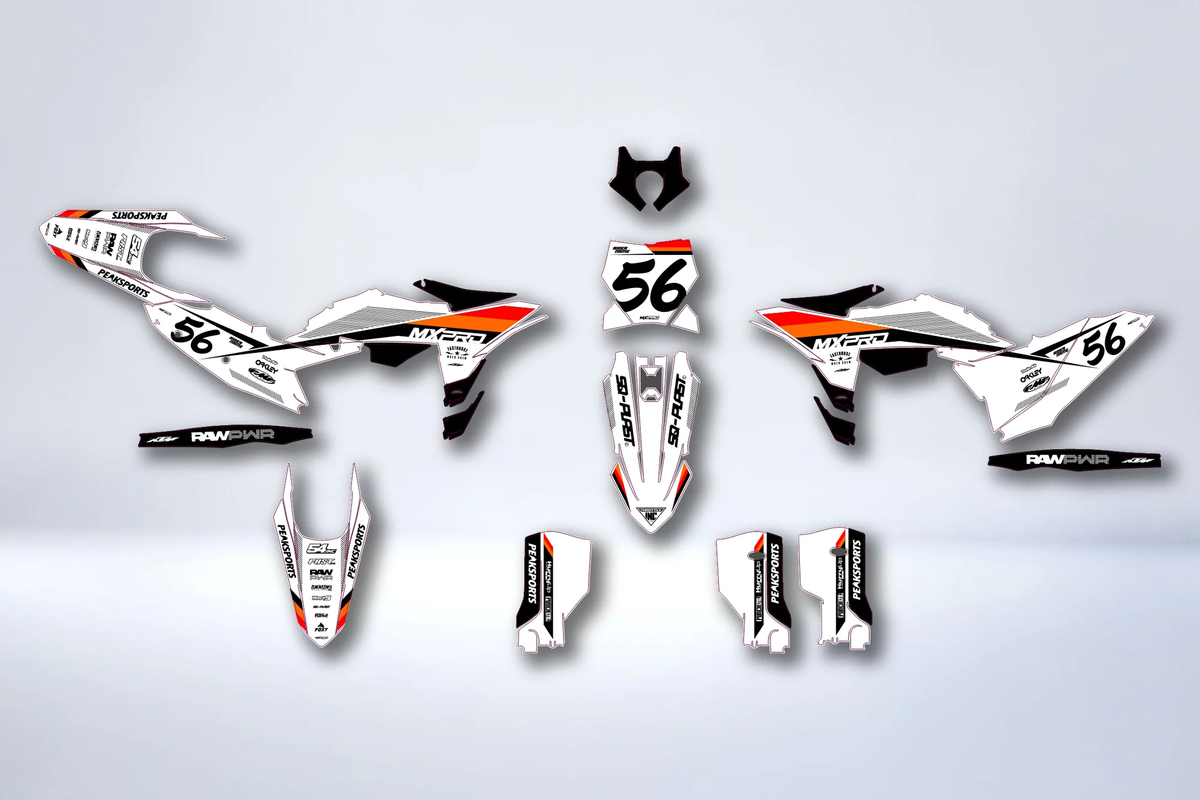 Dekor-Kit KTM SX-SXF 2025 - KRYLON