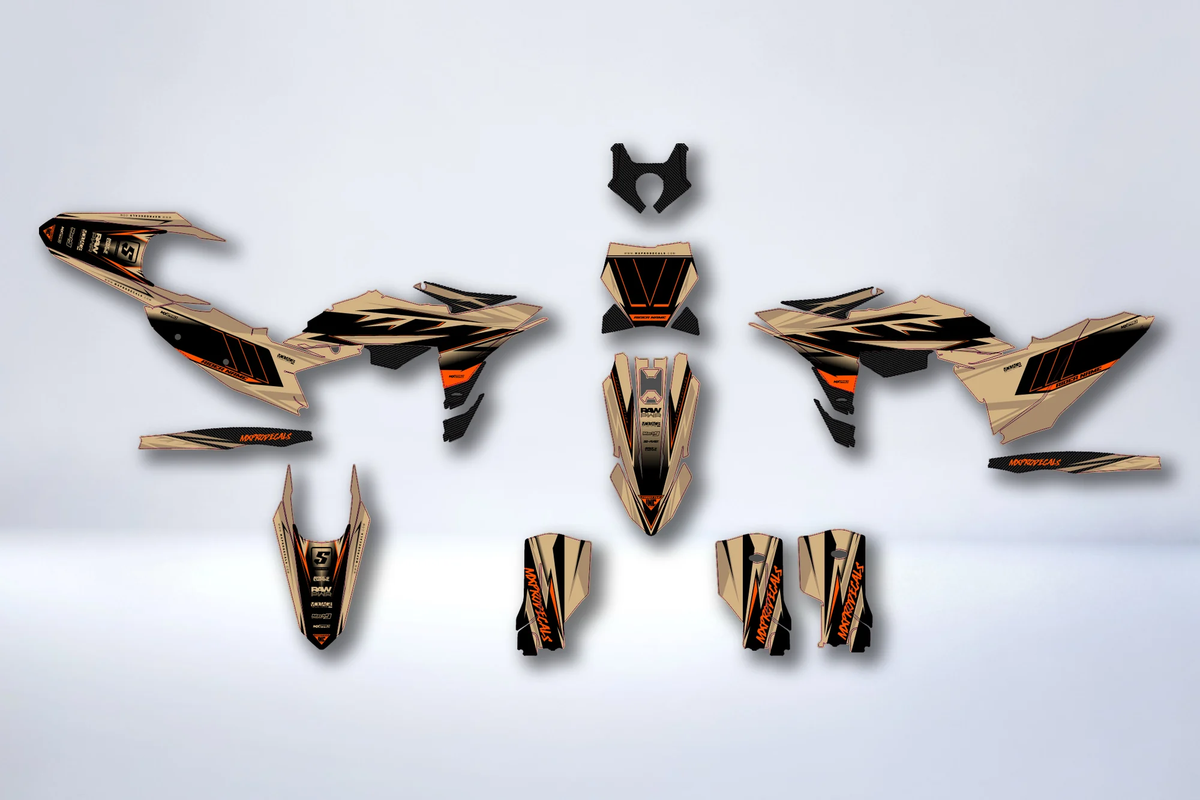 Kit grafiche KTM SX-SXF 2025 - ZEPHRA