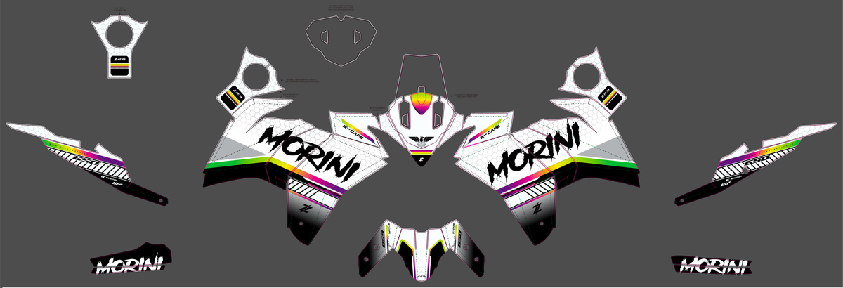 kit grafiche MOTO MORINI X-CAPE 650 2021-2024 - ILZARA