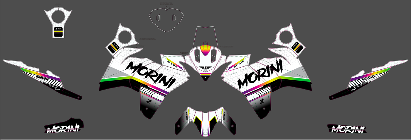 Kit Déco MOTO MORINI X-CAPE 650 2021-2024 - ILZARA