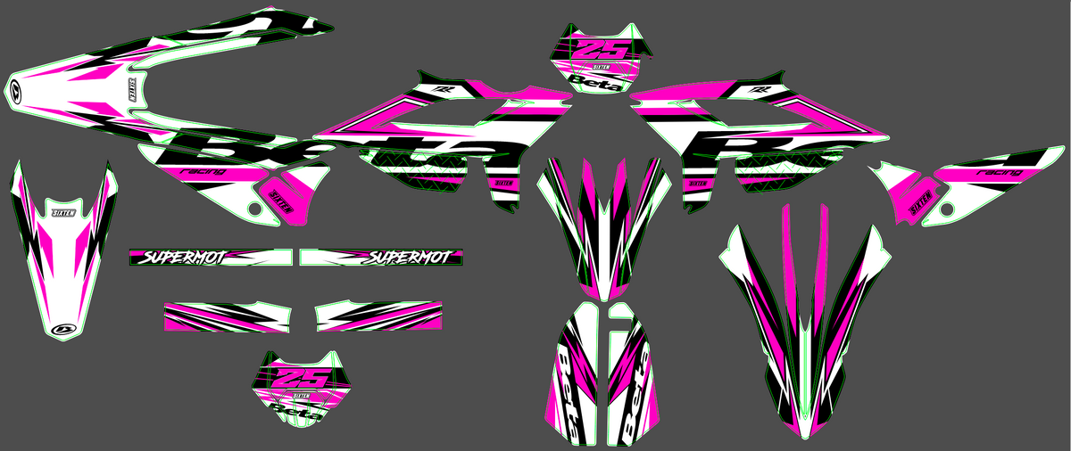 Dekor-Kit Beta 50 RR 2021-2025 - KAELIS