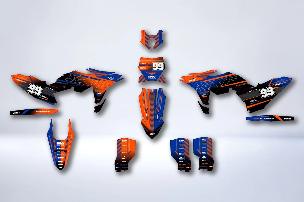 Graphics kit KTM SX-SXF 2025 - ASTORIX
