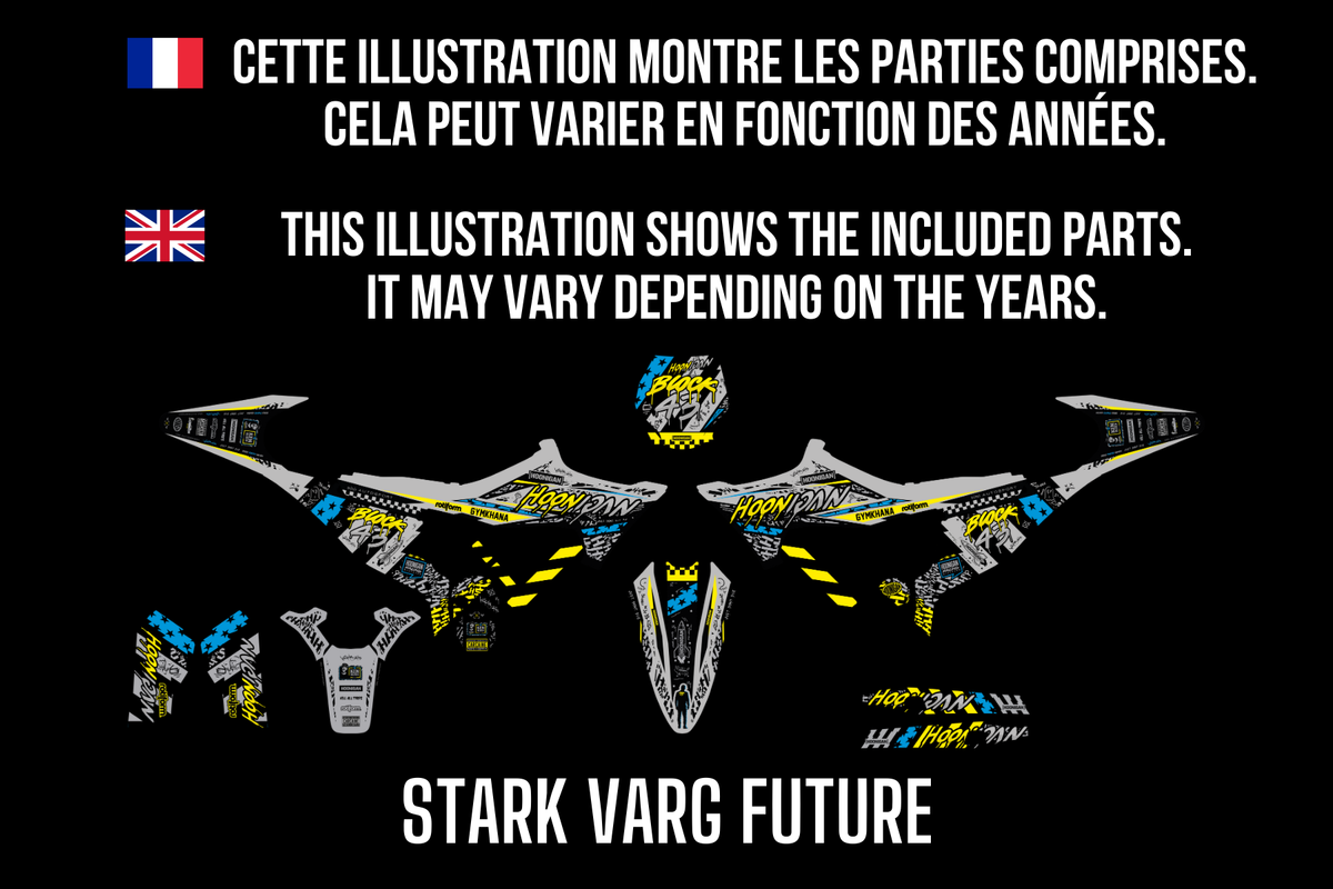 Kit Deco STARK VARG FUTURE 100% personalizado