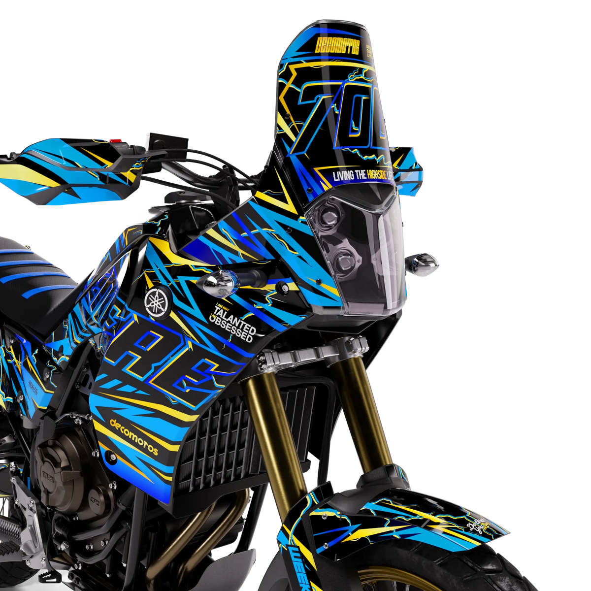 kit grafiche YAMAHA 700 TENERE - GOLD (cromo o olografico consigliato)