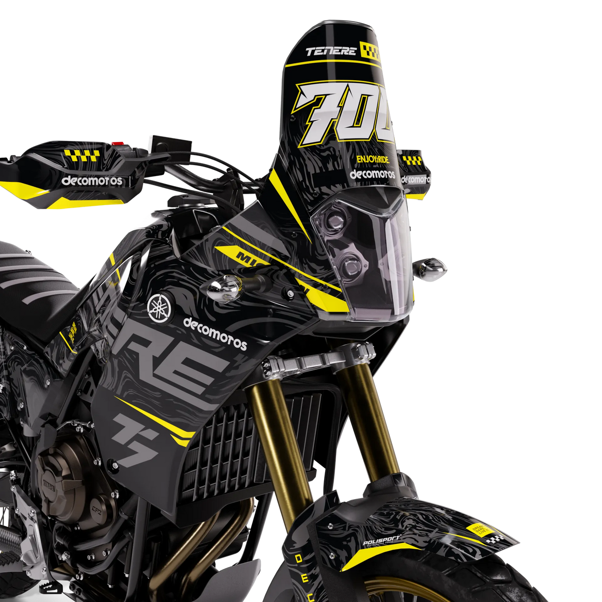 Kit Déco YAMAHA 700 TENERE - YELLOW