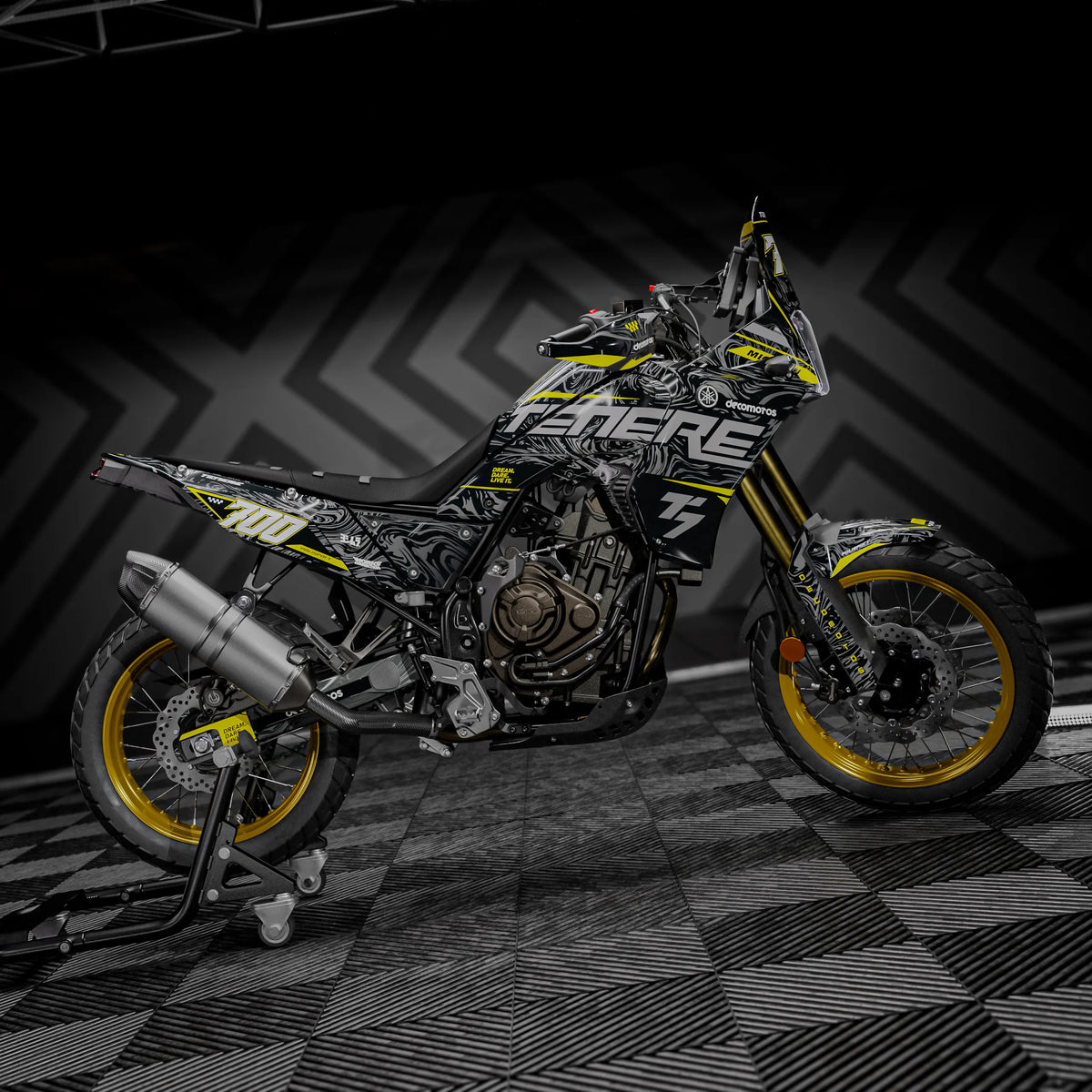 Kit Déco YAMAHA 700 TENERE - YELLOW