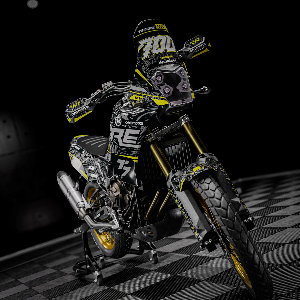 Dekorationskit YAMAHA 700 TENERE 100% individuell