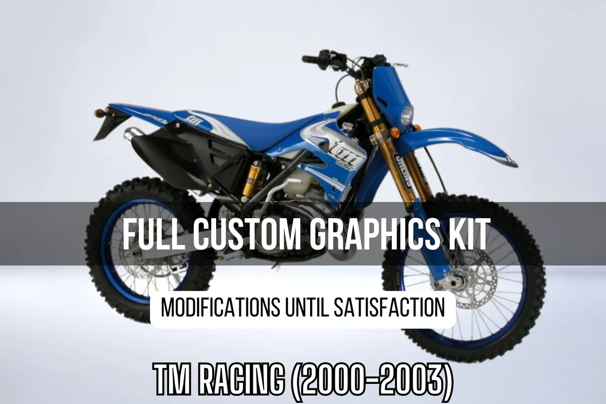 Kit Déco TM Racing (2000-2003) 100% personalizzato