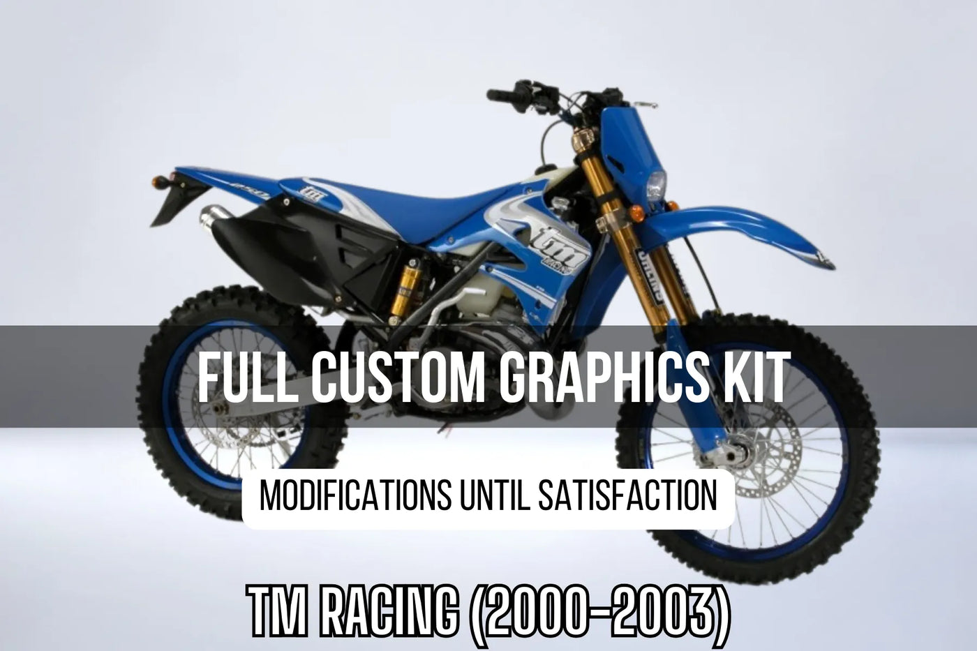 Kit Déco TM Racing (2000-2003) 100% personalizzato