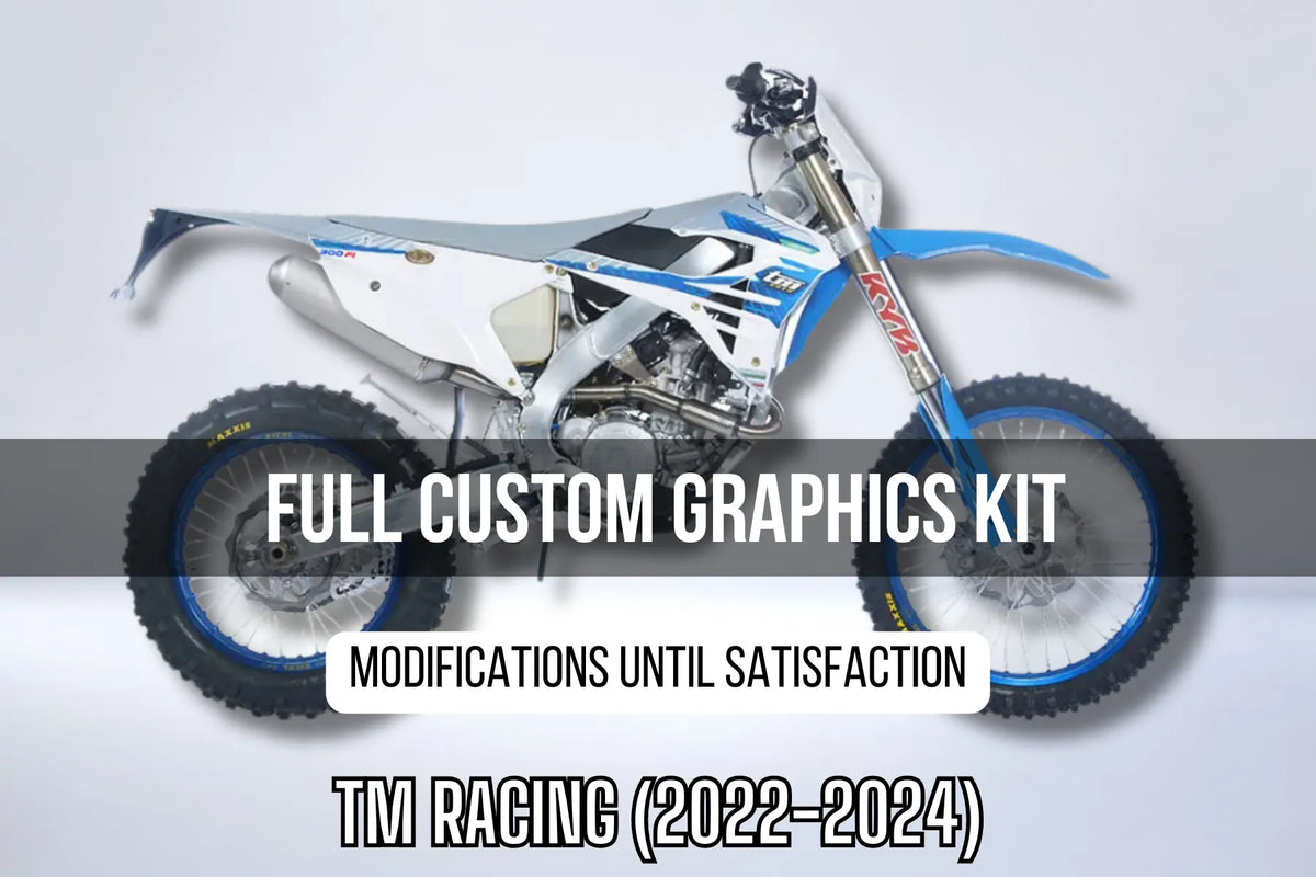 TM Racing (2022-2024) 100% custom Decal Kit