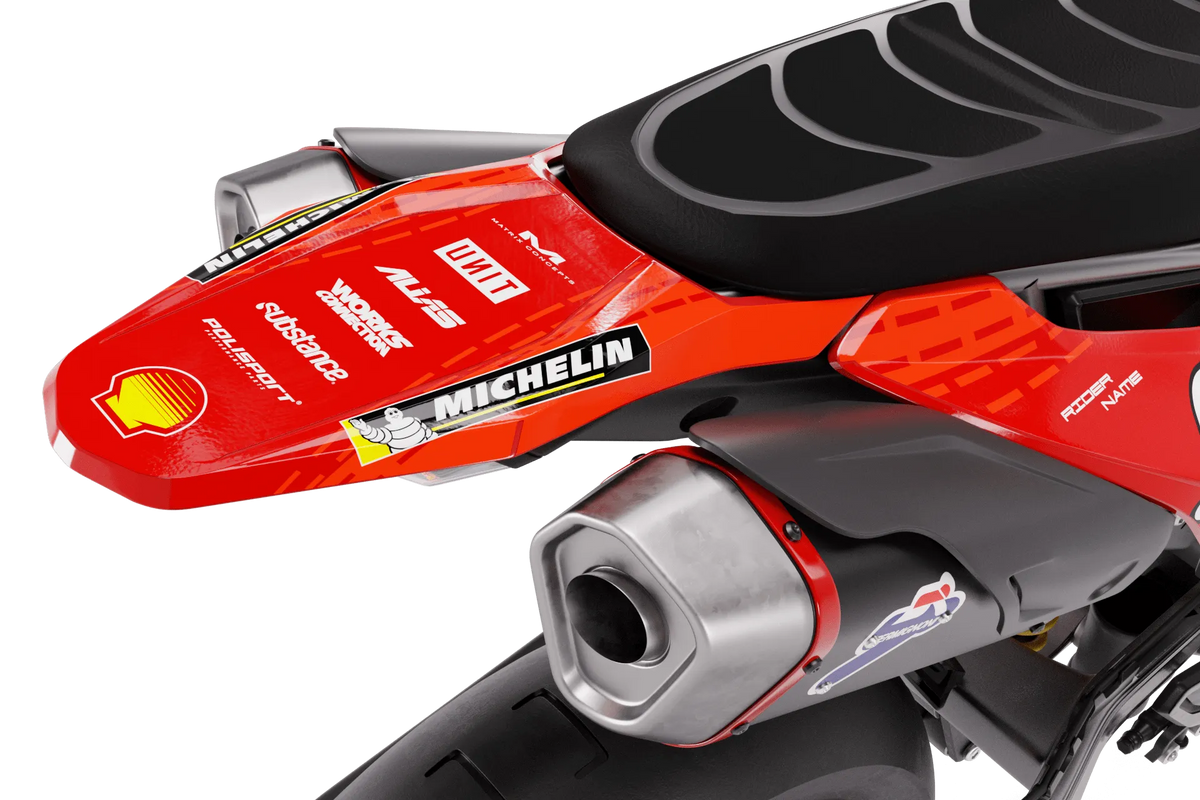 Dekor-Kit Ducati Hypermotard 698 Mono - RED FURY