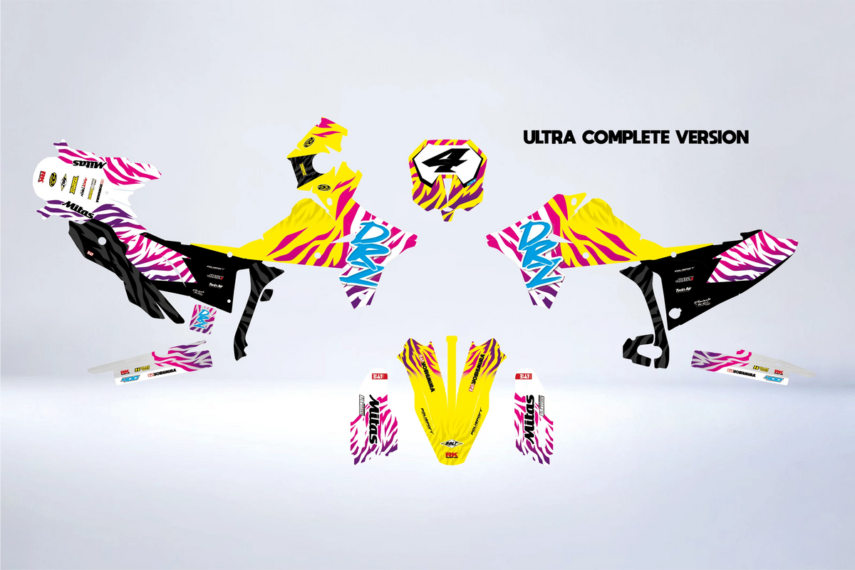 SUZUKI DR-Z4S & SM 2025 graphics kit - ANNIVERSARY