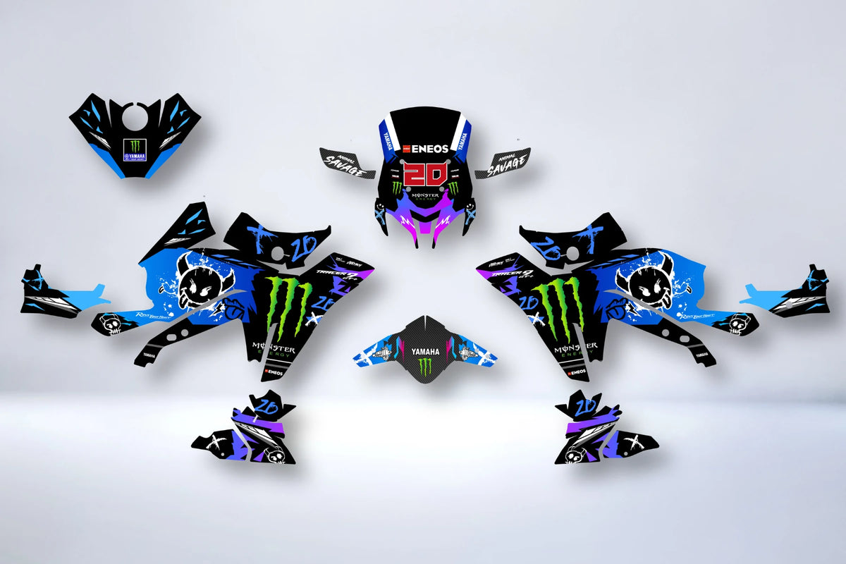kit grafiche Yamaha Tracer 9 GT 2021-2024 - RUDE