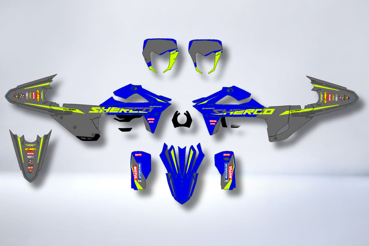 kit gráfico Sherco SE SEF 2025-2026 - FACTORY