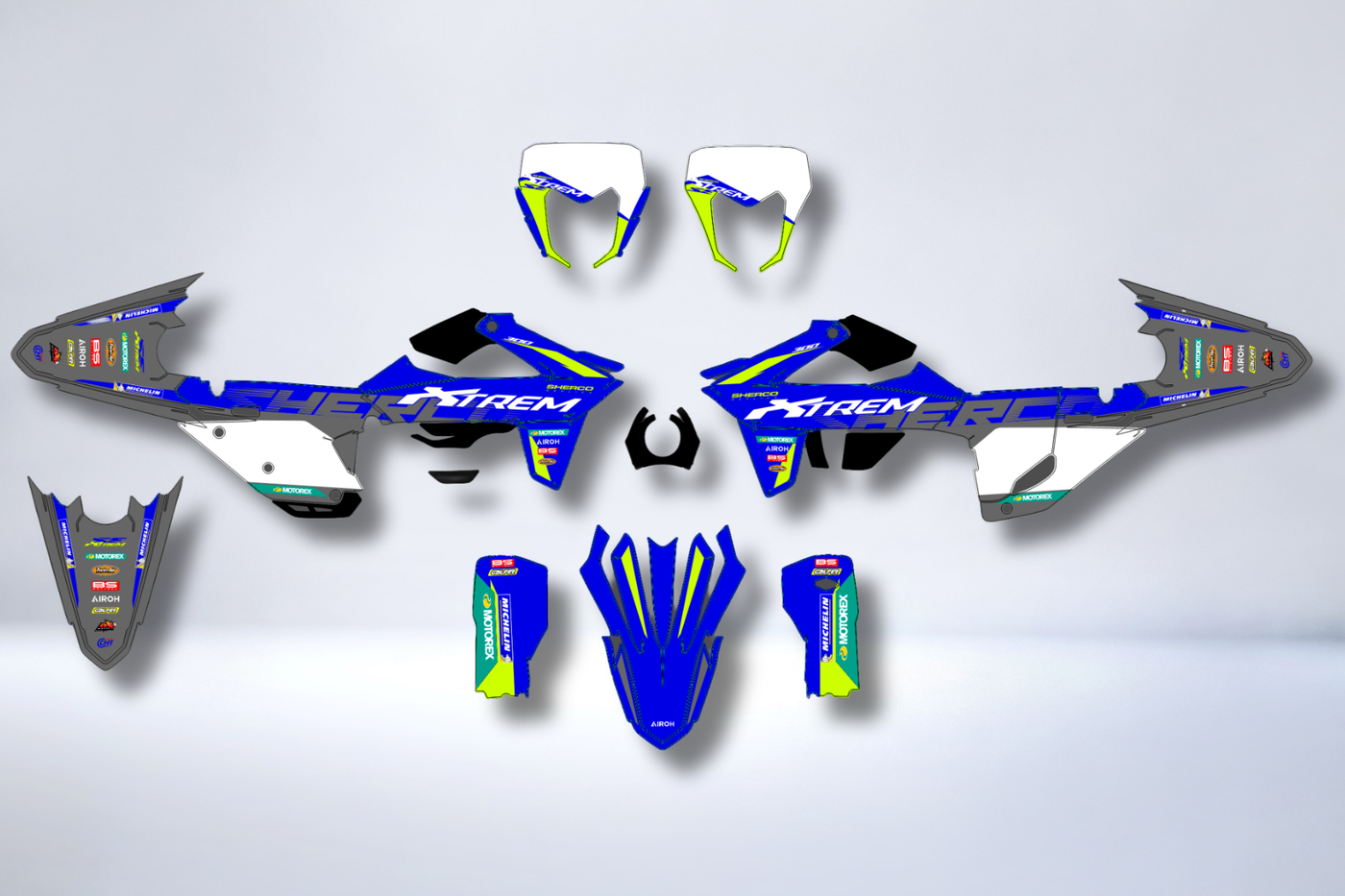 Kit déco Sherco SE SEF 2025-2026 - XTREM