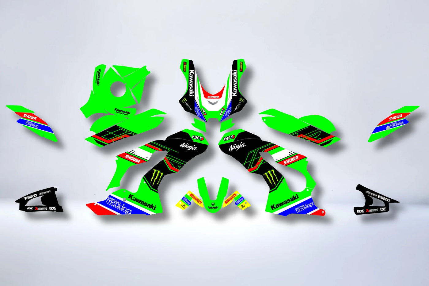 Kit Déco KAWASAKI NINJA ZX-10R 2021-2024 ZX10R - ZYNARA