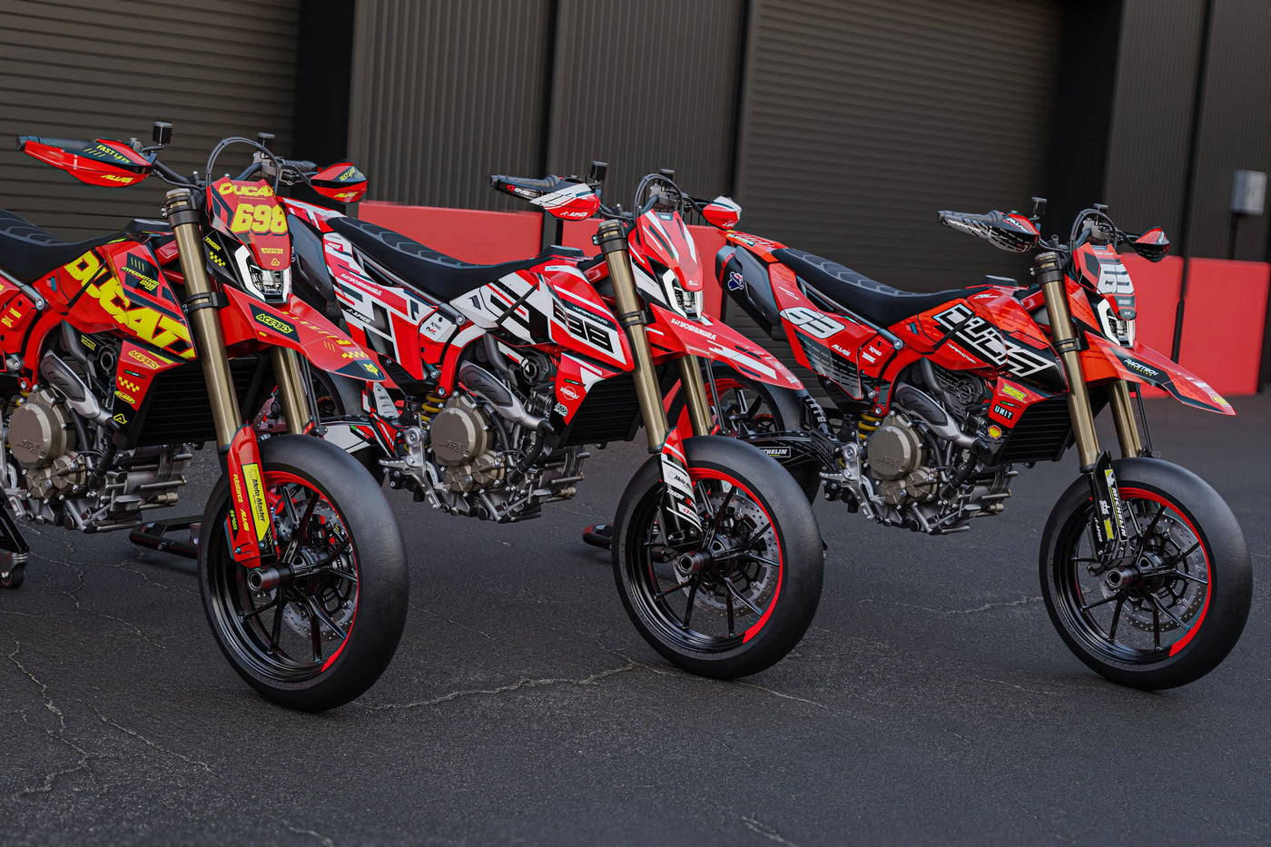 graphics kit Ducati Hypermotard 698 Mono - VOLT RUSH