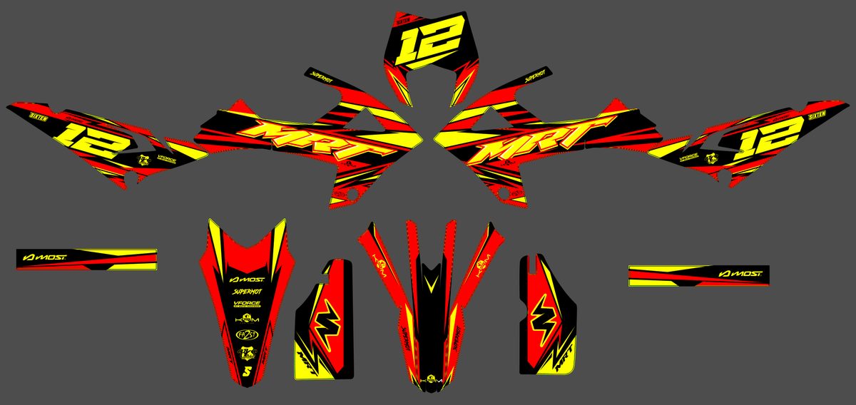 Kit Déco Rieju MRT 2022-2025 - VELOCITY
