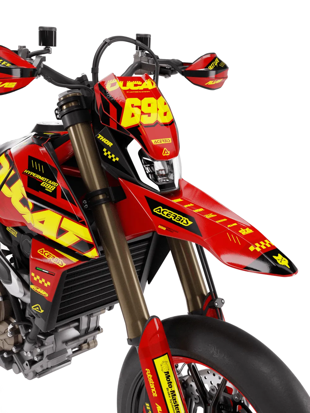 Dekor-Kit Ducati Hypermotard 698 Mono - VOLT RUSH