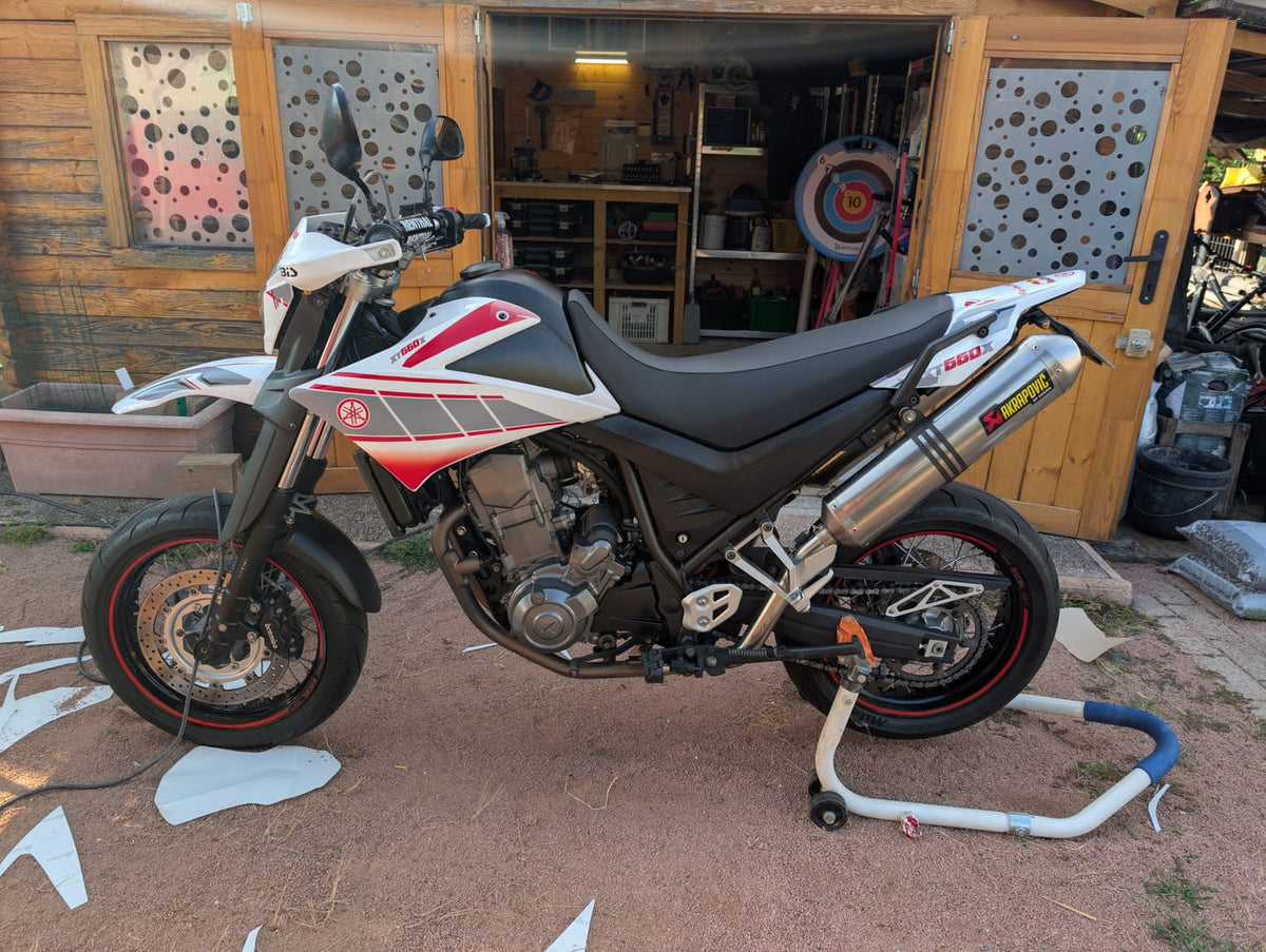 graphics kit YAMAHA XT 660 X AFTER 2006 60th anniversary V3