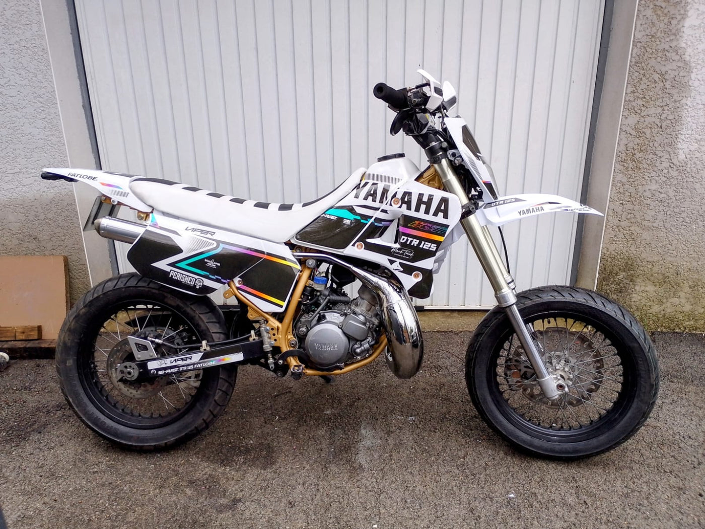 graphics kit Yamaha DTR 125 1992-2003 - SPLENDOR
